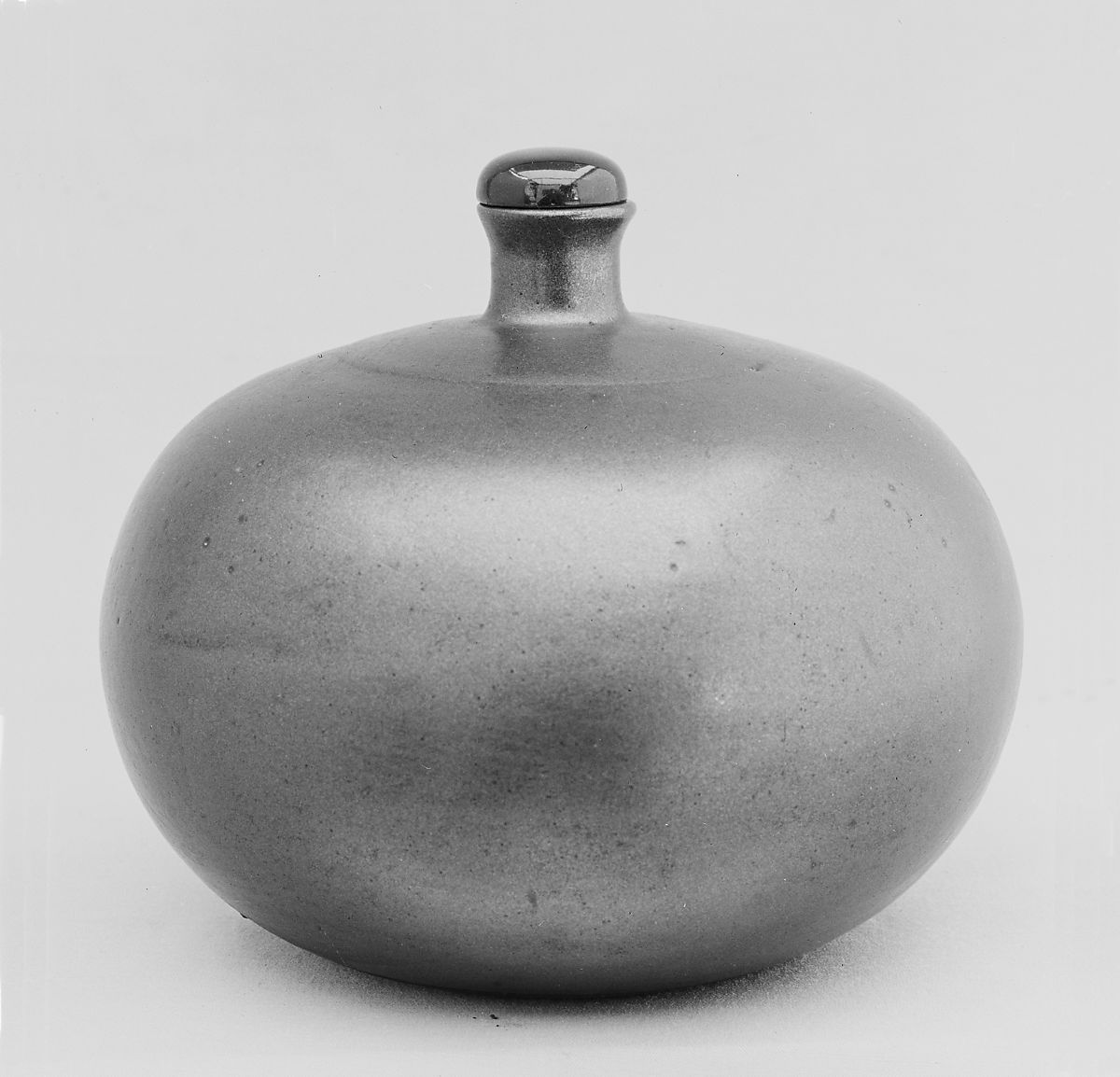 紐約大都會博物館 日本 備前焼 酒瓶 Bottle 18th century