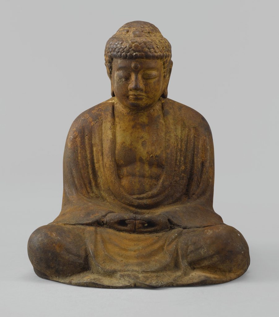 週末拍场：亚洲艺术 拍卖信息 Lot 1208 日本 二十世纪 铁佛坐像