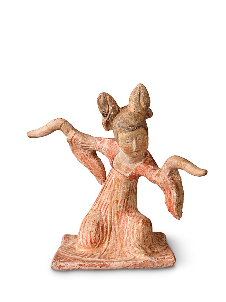 唐 舞女雕塑 购自中国商人 卢芹斋