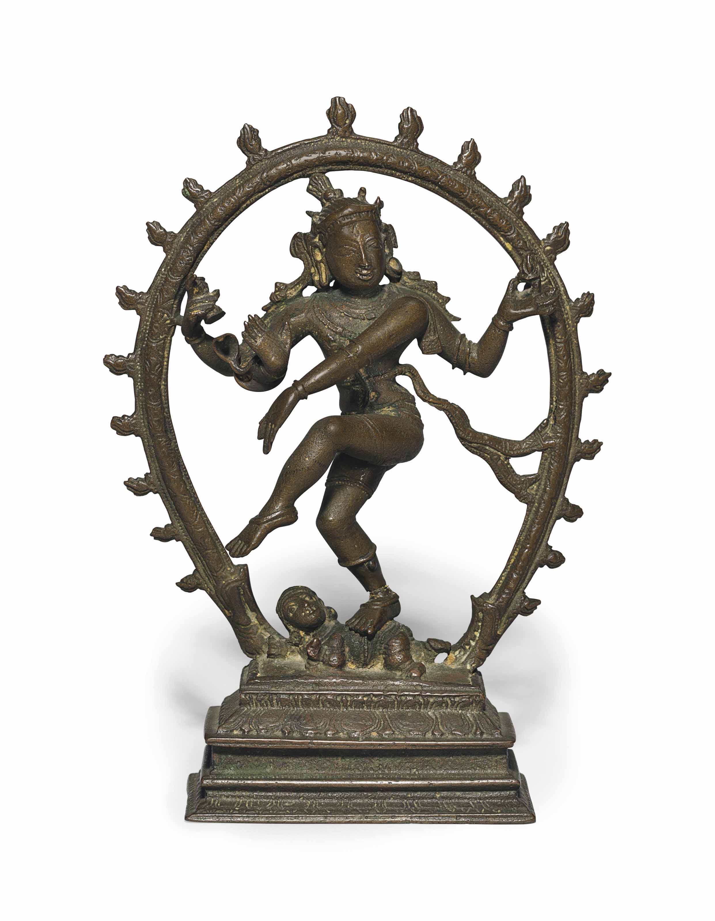 印度南部 泰米爾納德邦 毗奢耶那伽羅王朝 十五世紀 濕婆納塔羅闍銅像