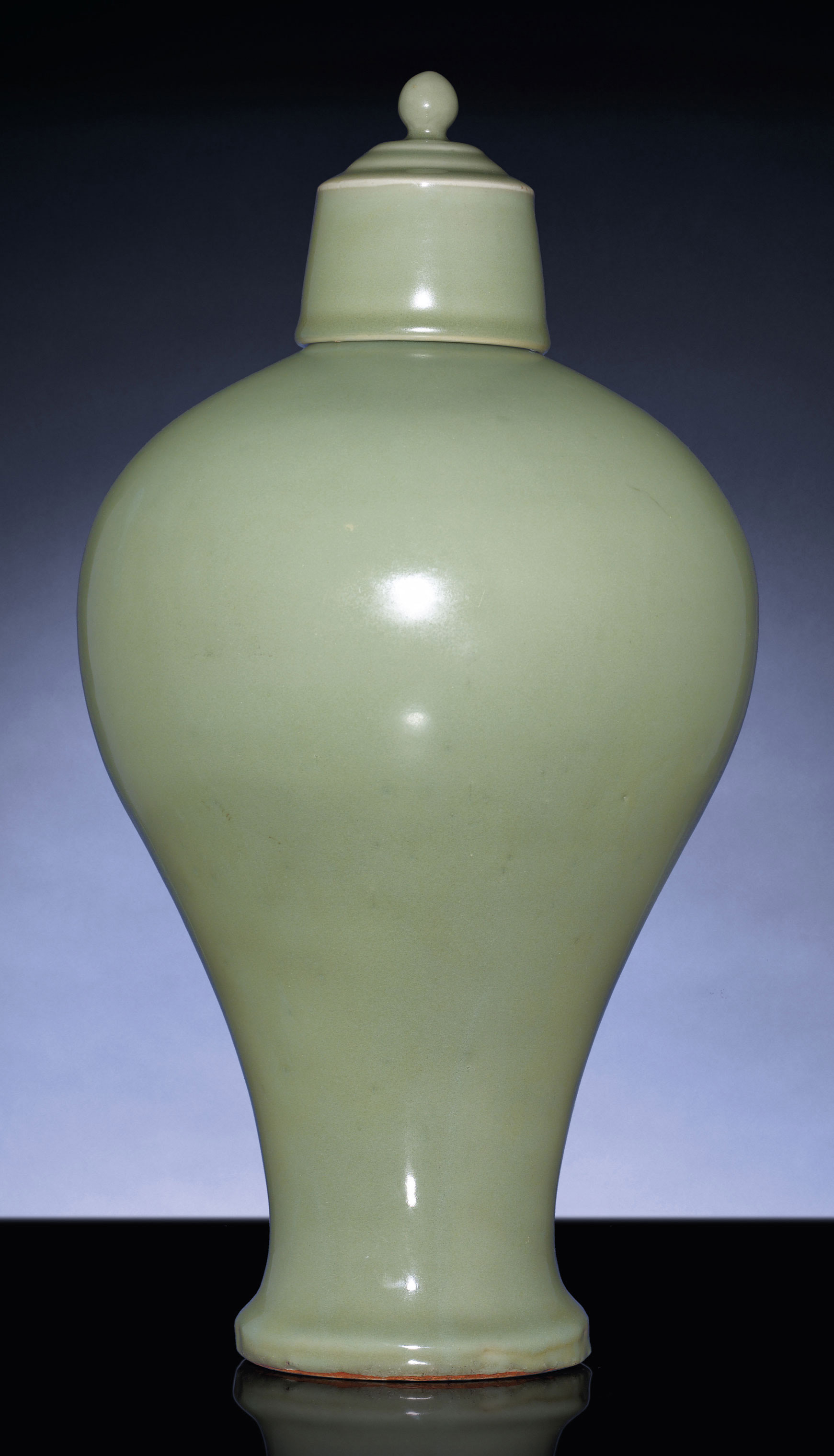 拍品3104|明十五世紀 龍泉窰青釉梅瓶