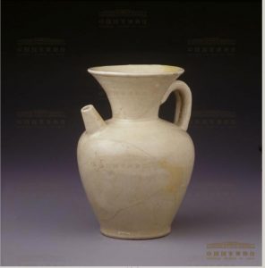中国国家博物馆 唐 白瓷茶瓶 