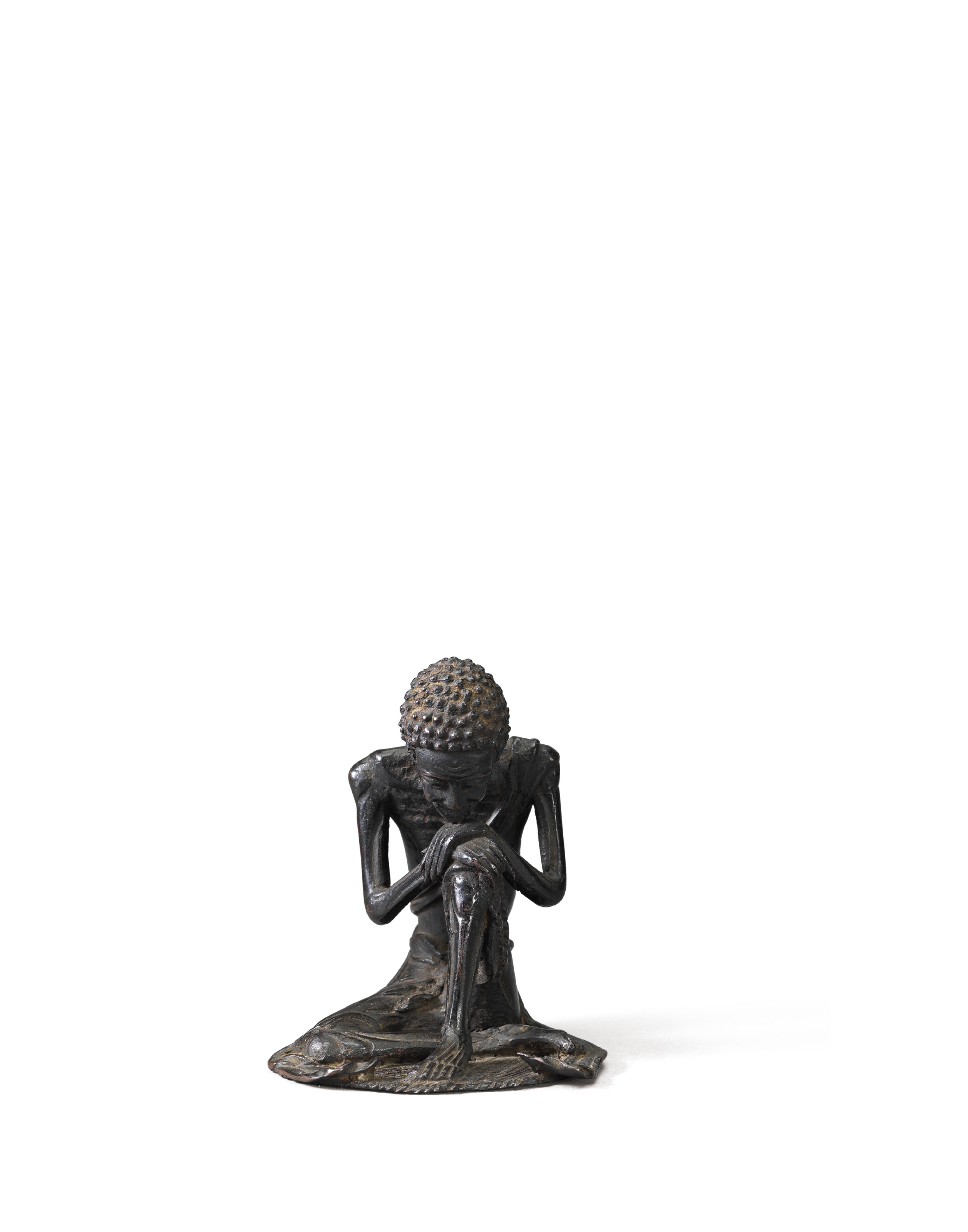 明　　銅釋迦牟尼坐像