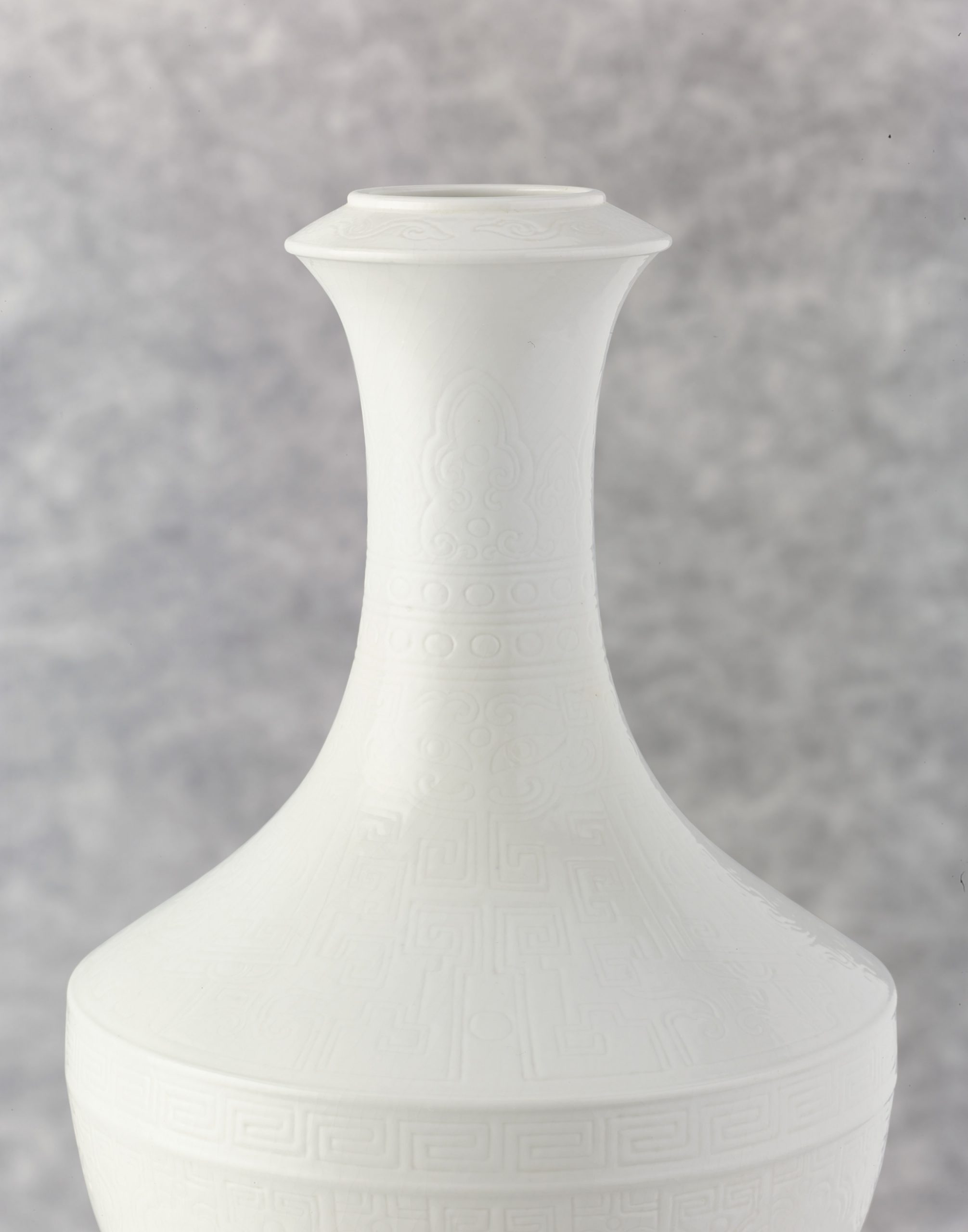 A FINE AND RARE DING-TYPE GLAZED SOFT-PASTE VASE