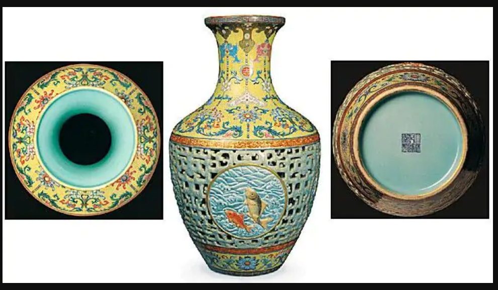 Qianlong Chinese porcelain vase sold for £43m