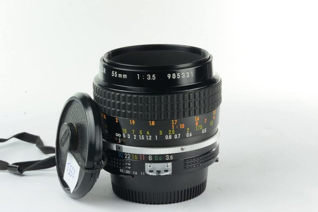 Nikon Micro-Nikkor 55mm f/3.5 Ai Lens