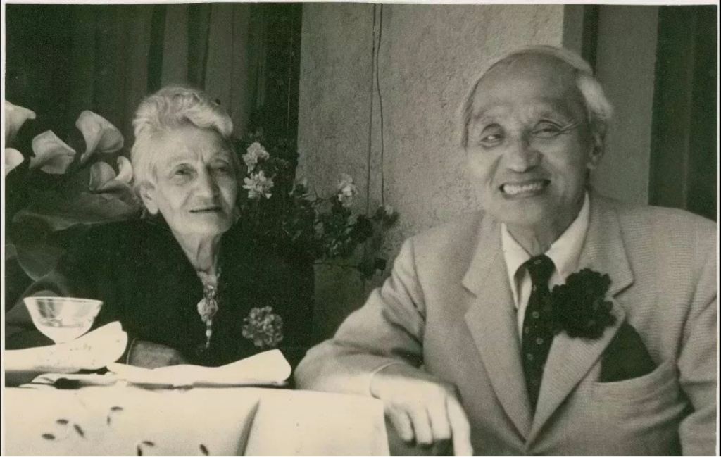 卢芹斋与奥尔佳，1950年代