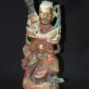 明-财神木雕