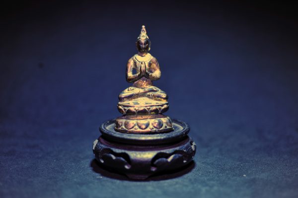 印度克什米尔7/8世纪斯瓦特风格铜鎏金佛造像– [临渊阁]天地一家春
