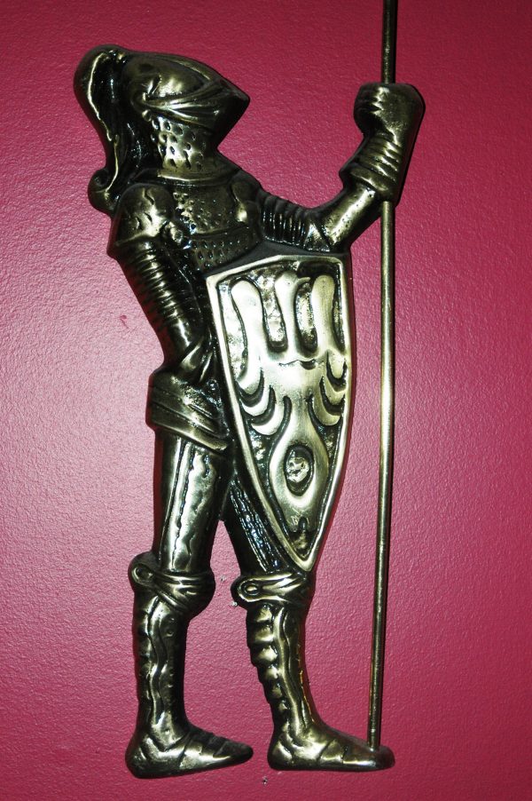 欧洲罗马武士铜挂件