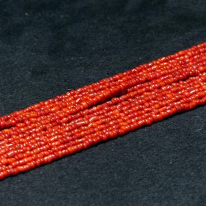 红珊瑚串项链