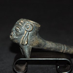 前哥伦比亚时期 玛雅人物烟斗