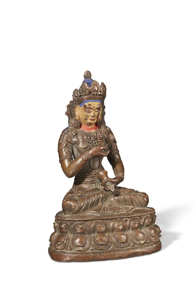十八世纪 西藏 金刚萨埵佛像