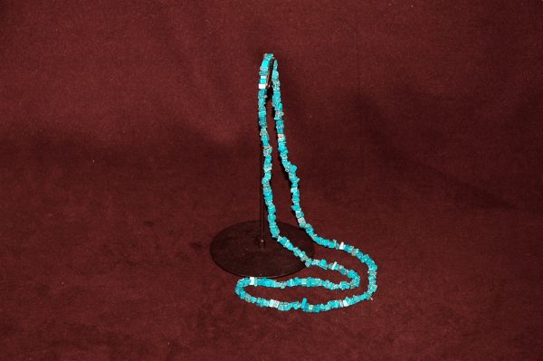 绿松石串项链