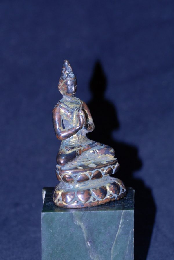 印度克什米尔7/8世纪斯瓦特风格铜鎏金佛造像– [临渊阁]天地一家春