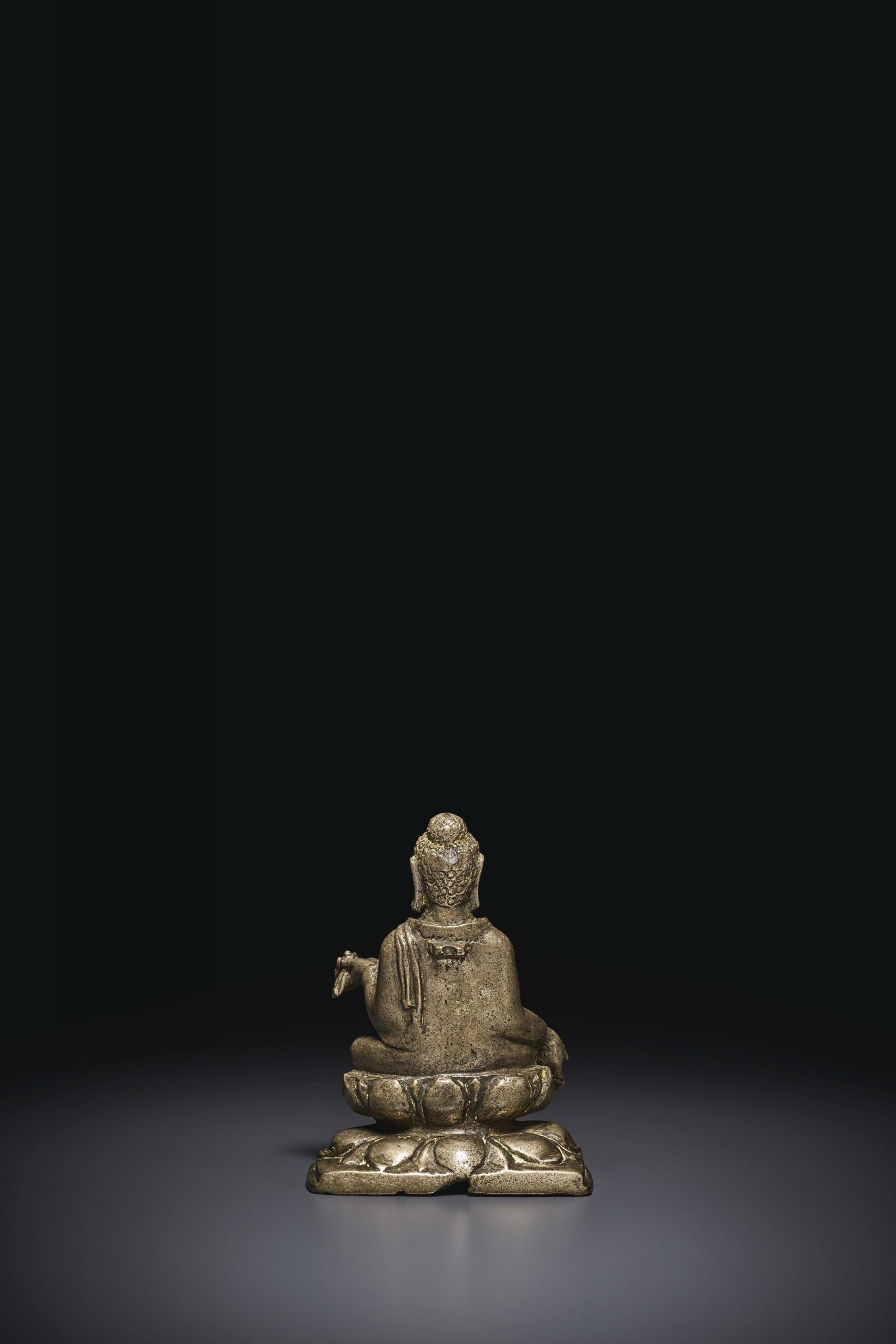 斯瓦特地區　七/八世紀　銅釋迦牟尼佛像