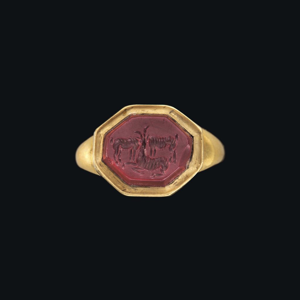3世纪，罗马红玉戒指