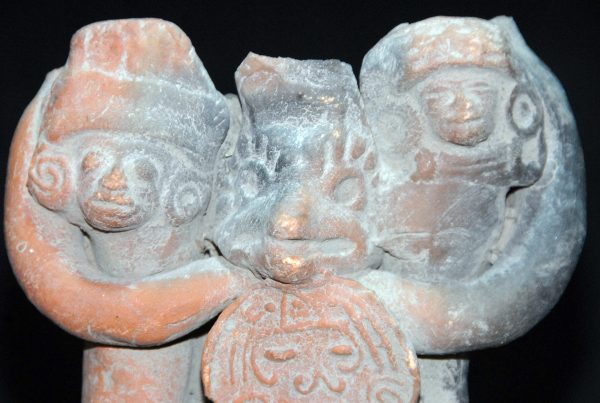 玛雅 原住民泥雕