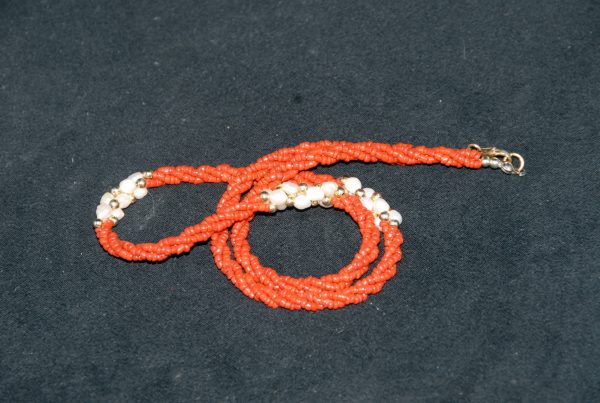 珊瑚珍珠项链