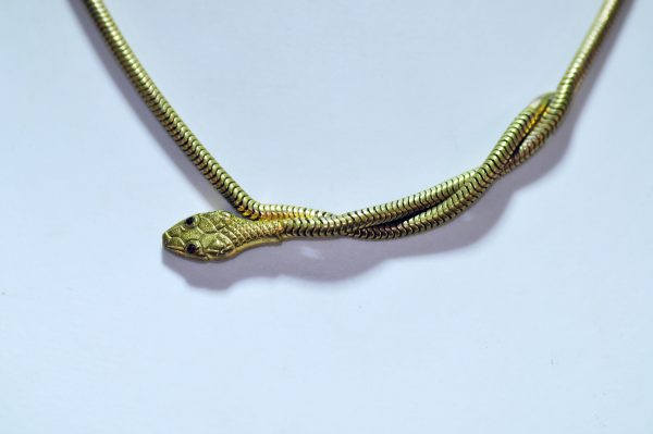 蛇形金項鍊