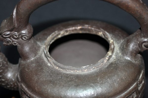 清中期 “石某慕古”款 青铜器紫砂壶