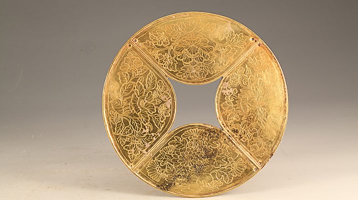 金冥币，明代，南京江宁博物馆藏