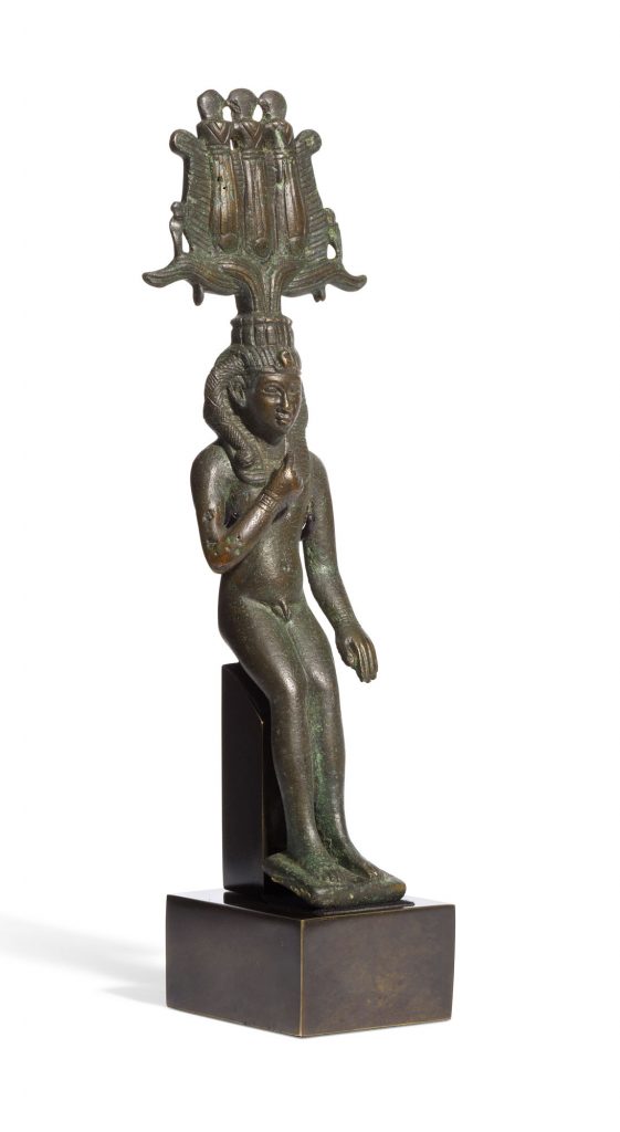 埃及青銅哈波克拉底像 古希腊神话人物