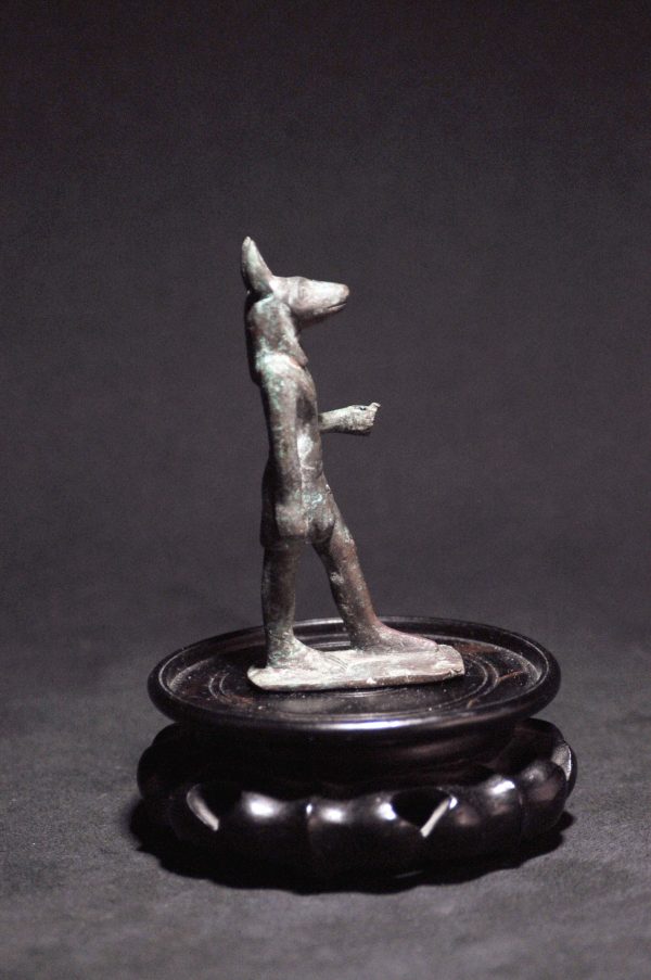 古埃及神像獸面人身銅像