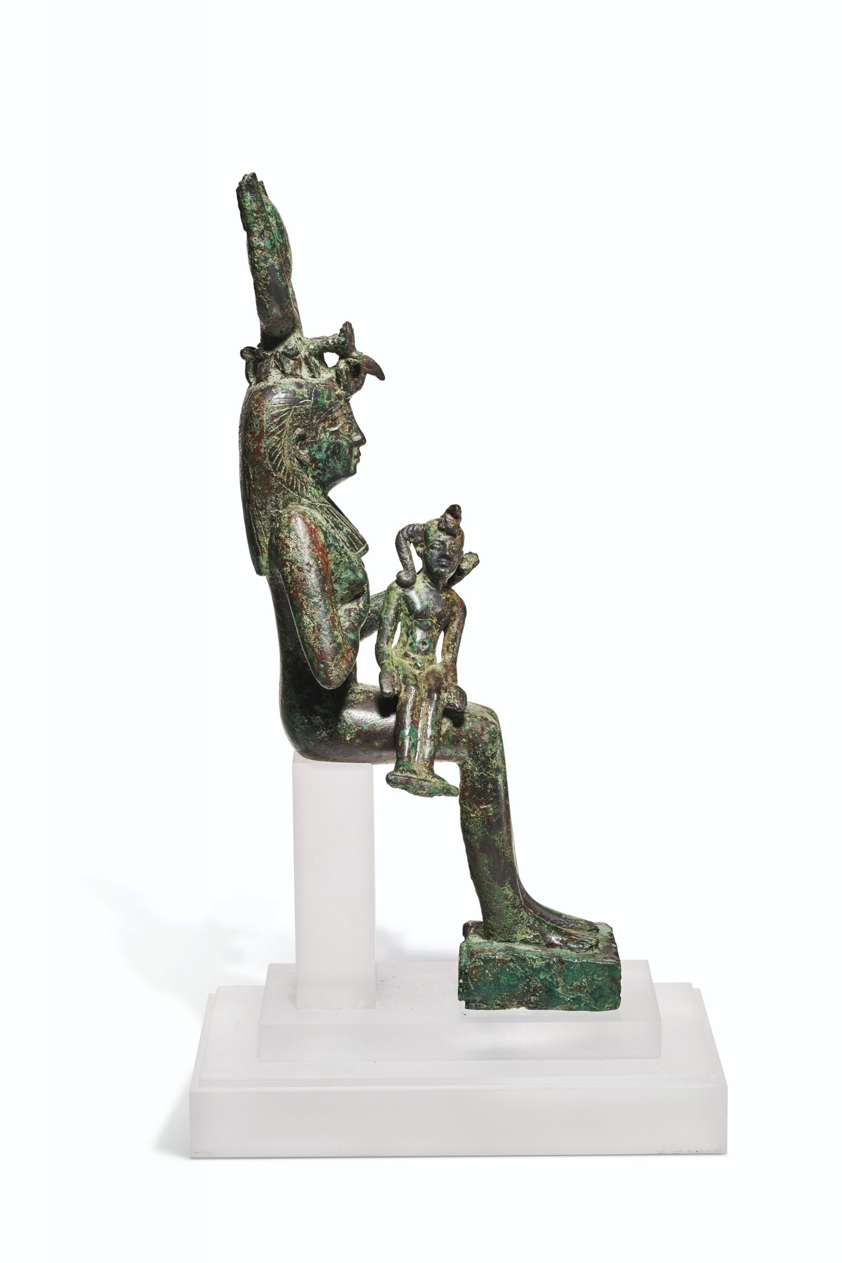 埃及 伊西斯和荷魯斯神像