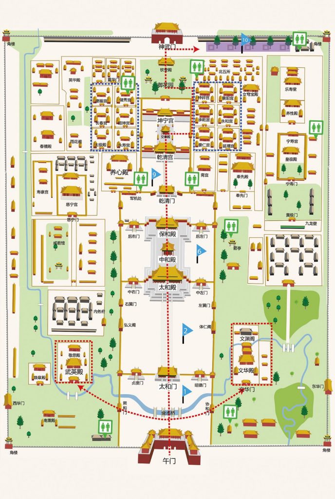 故宫博物院 地图